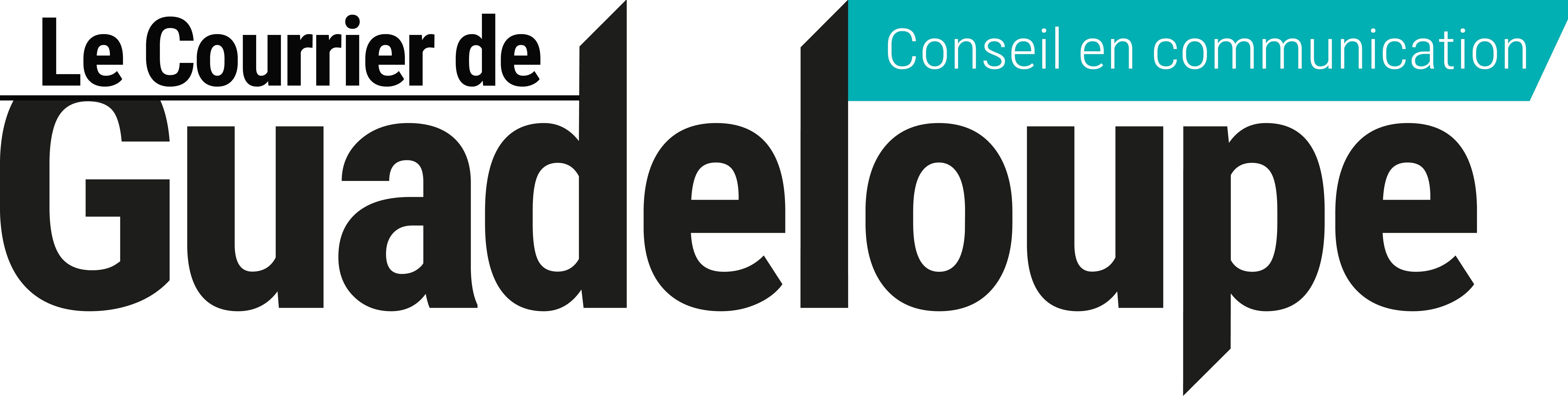 Logo journal d'actualité, Courrier de Guadeloupe